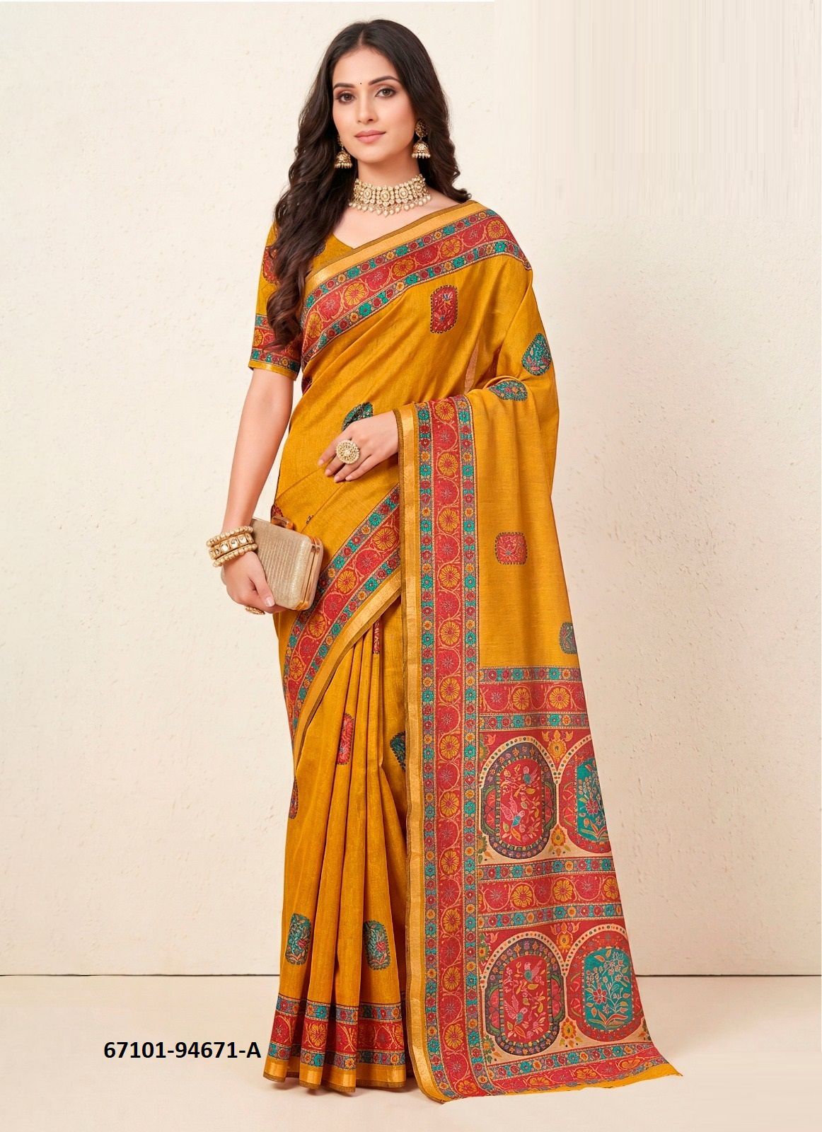 YAMIKA - Catalog # 67101 (Set of 14 Sarees) YAMIKA - Catalog # 67101 (Set of 14 Sarees)