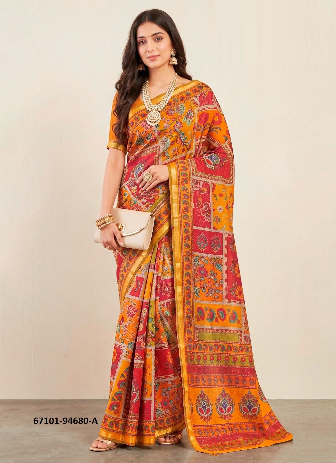 YAMIKA - Catalog # 67101 (Set of 14 Sarees) YAMIKA - Catalog # 67101 (Set of 14 Sarees)