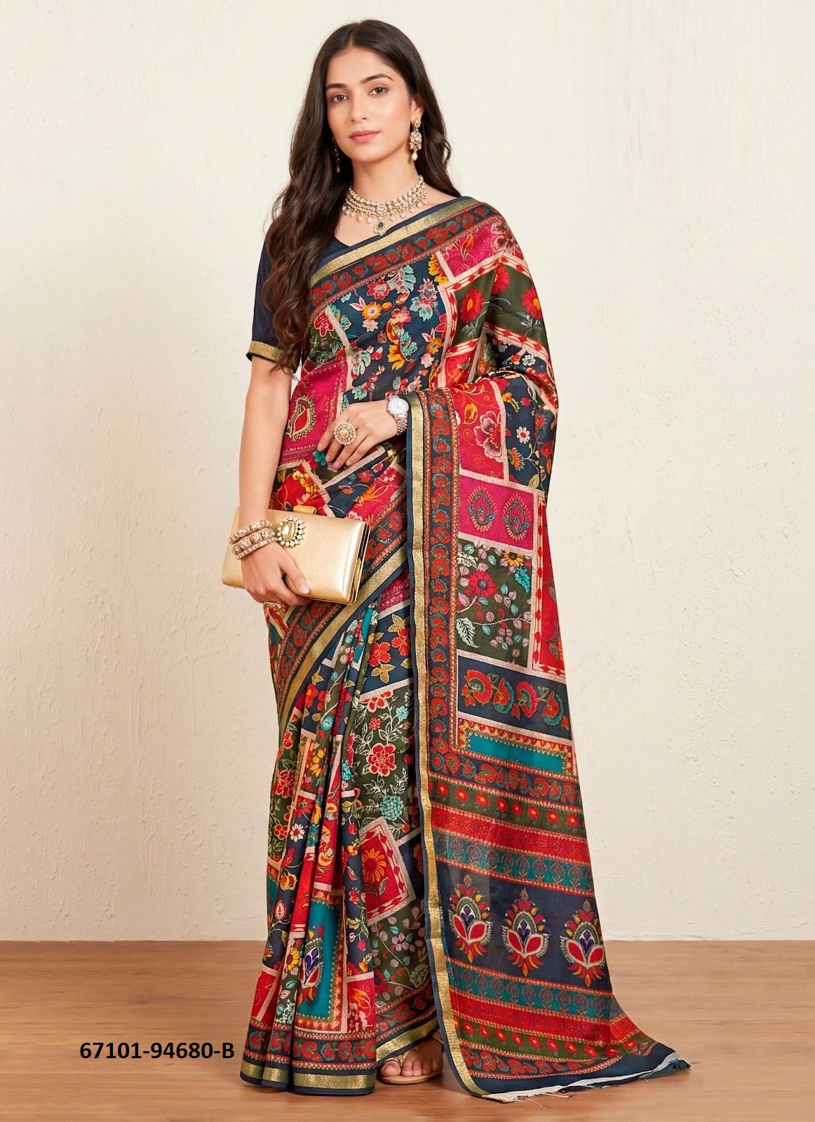 YAMIKA - Catalog # 67101 (Set of 14 Sarees) YAMIKA - Catalog # 67101 (Set of 14 Sarees)
