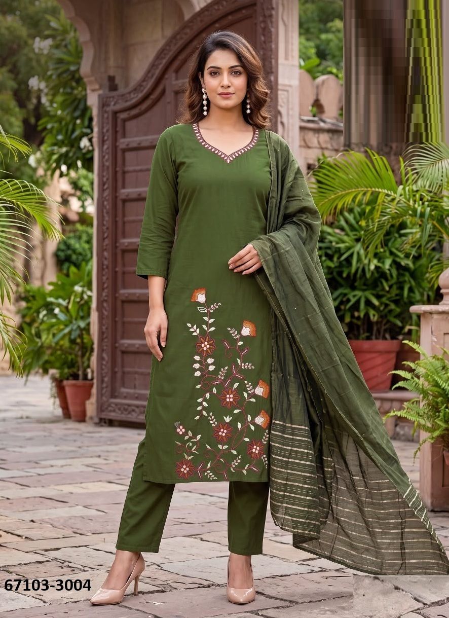RAAHI 3 - Catalog # 67103 (Set of 8 Readymade Salwar Suits) RAAHI 3 - Catalog # 67103 (Set of 8 Readymade Salwar Suits)
