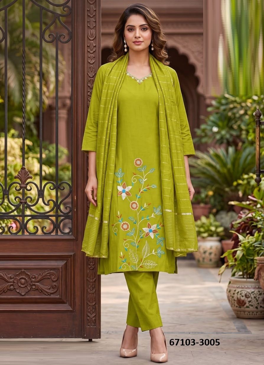 RAAHI 3 - Catalog # 67103 (Set of 8 Readymade Salwar Suits) RAAHI 3 - Catalog # 67103 (Set of 8 Readymade Salwar Suits)