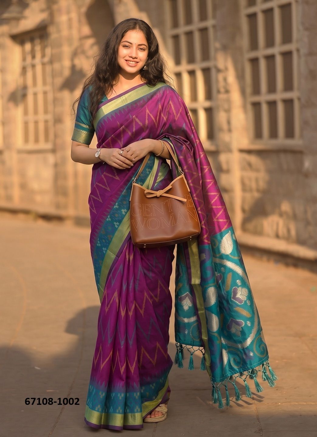 INDRANI SILK - Catalog # 67108 (Set of 6 Sarees) INDRANI SILK - Catalog # 67108 (Set of 6 Sarees)