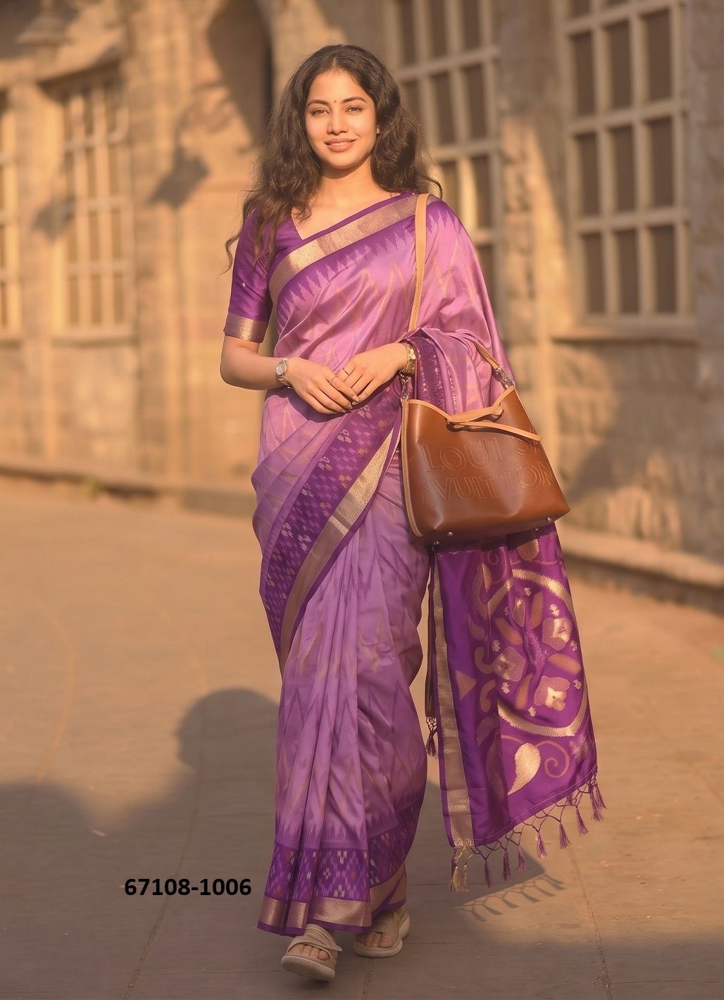 INDRANI SILK - Catalog # 67108 (Set of 6 Sarees) INDRANI SILK - Catalog # 67108 (Set of 6 Sarees)