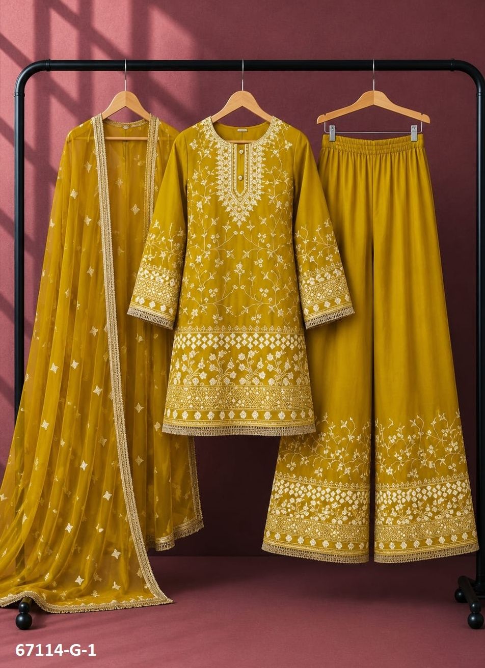 DESIGN G1 - Catalog # 67114 (Set of 5 Readymade Salwar Suits) DESIGN G1 - Catalog # 67114 (Set of 5 Readymade Salwar Suits)