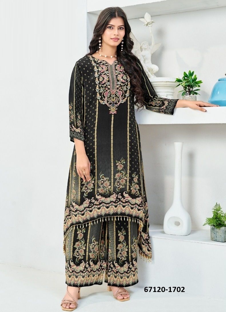 MANYA PALAZZO - Catalog # 67120 (Set of 4 SIZE-SETS [Tops With Bottoms])