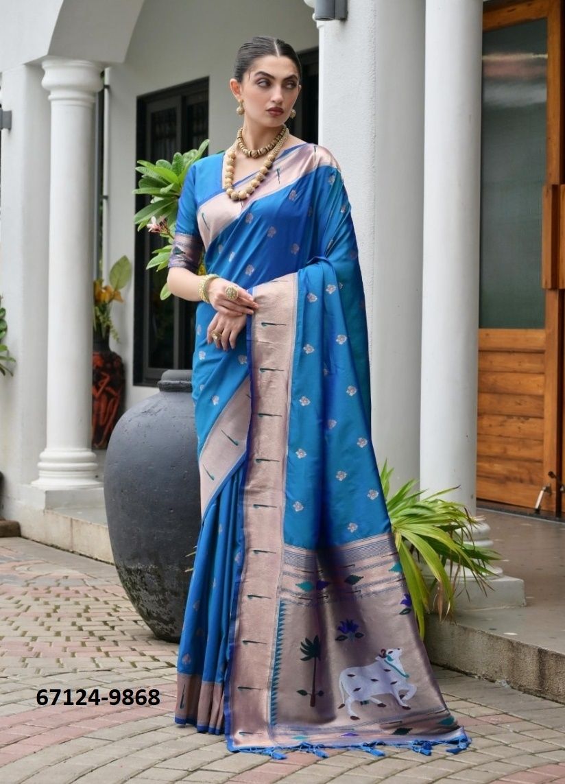 PESHWAI 1 - Catalog # 67124 (Set of 6 Sarees) PESHWAI 1 - Catalog # 67124 (Set of 6 Sarees)