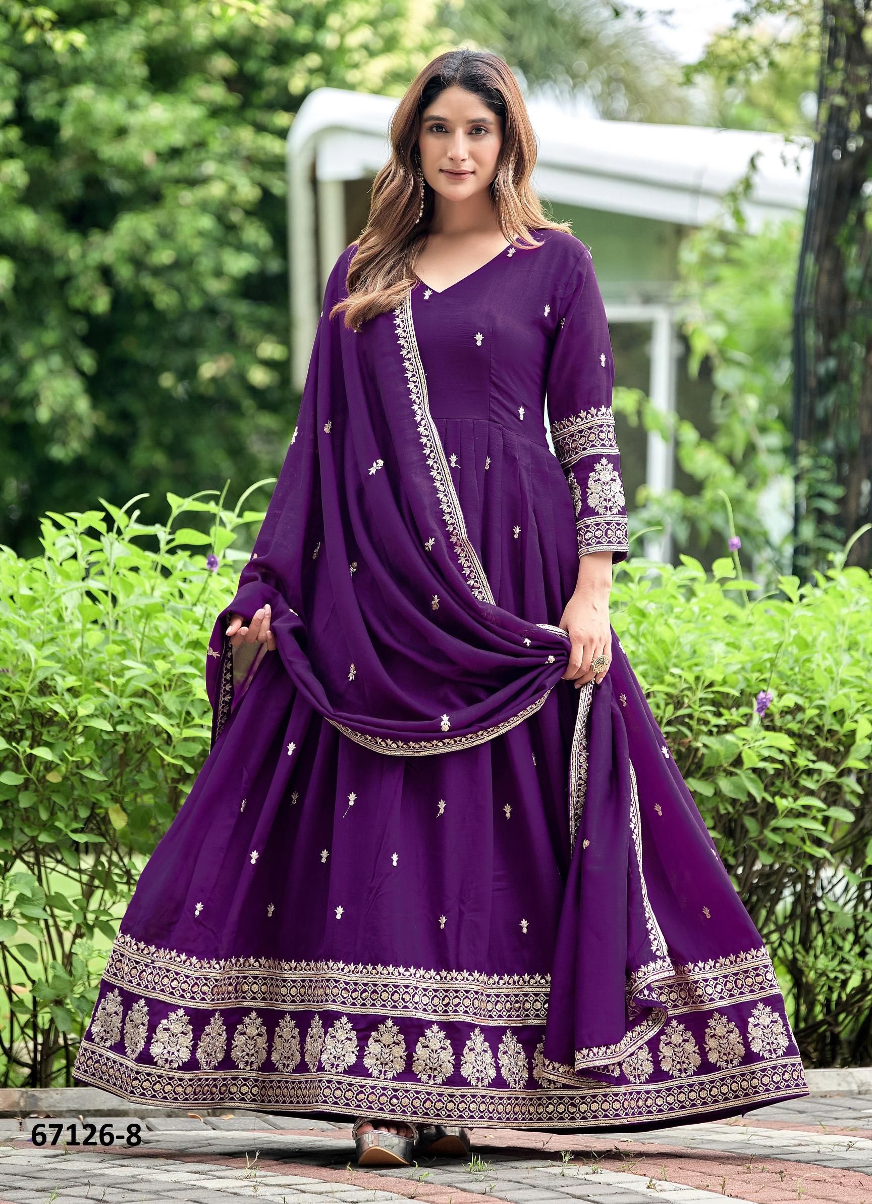 SPARSHY - Catalog # 67126 (Set of 2 Readymade Salwar Suits) SPARSHY - Catalog # 67126 (Set of 2 Readymade Salwar Suits)