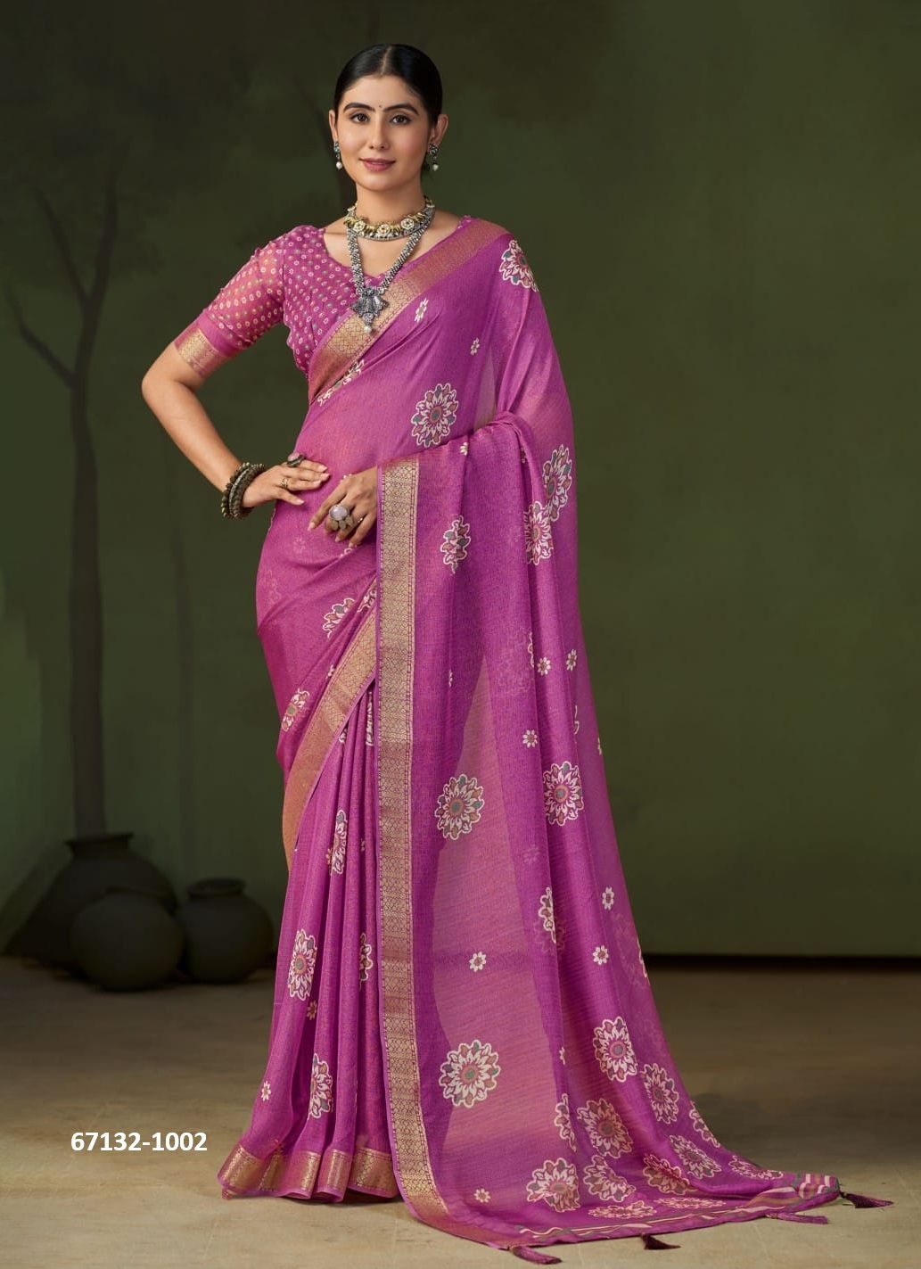 TATTVA - Catalog # 67132 (Set of 6 Sarees) TATTVA - Catalog # 67132 (Set of 6 Sarees)