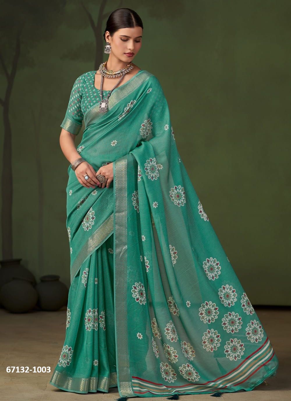 TATTVA - Catalog # 67132 (Set of 6 Sarees) TATTVA - Catalog # 67132 (Set of 6 Sarees)