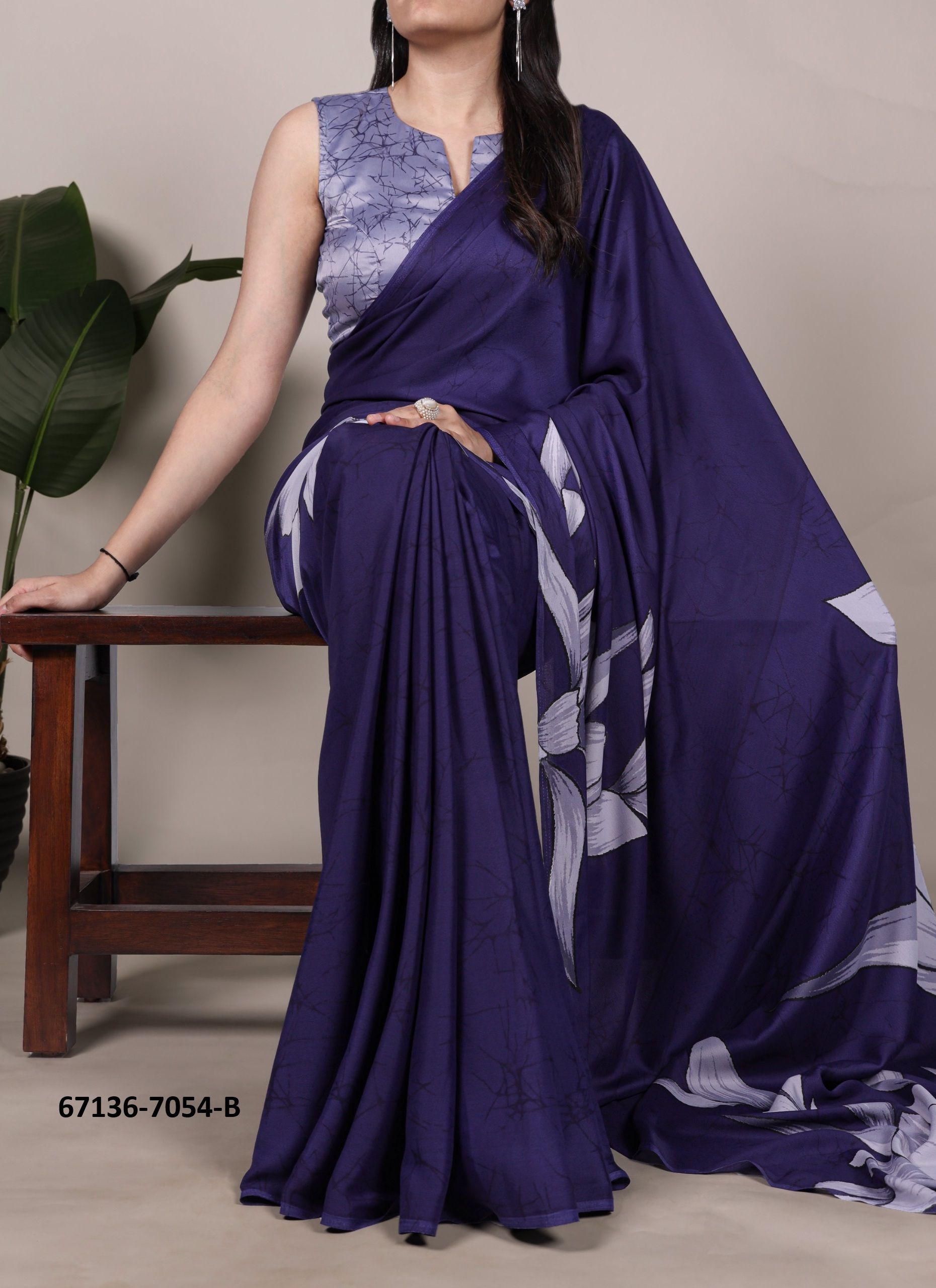 DEISGN 7054 - Catalog # 67136 (Set of 3 Sarees) DEISGN 7054 - Catalog # 67136 (Set of 3 Sarees)