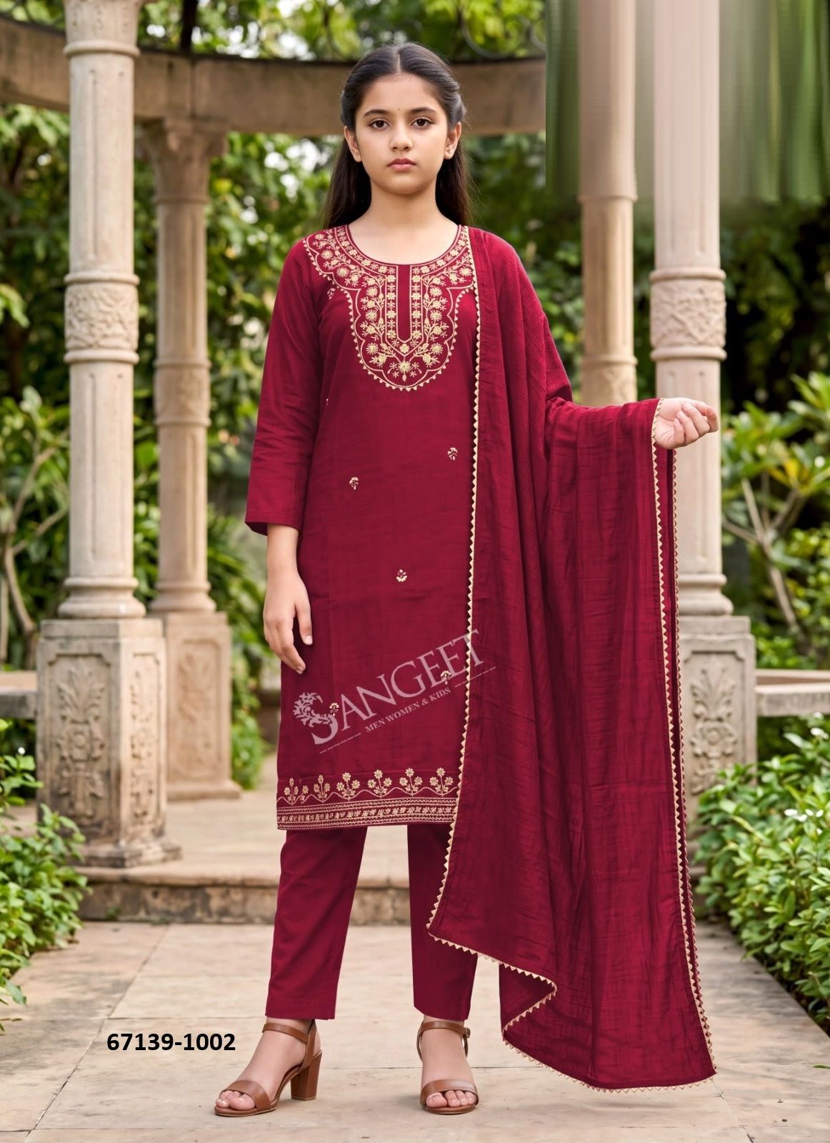 JANVI 3 - Catalog # 67139 (Set of 6 Readymade Salwar Suits) JANVI 3 - Catalog # 67139 (Set of 6 Readymade Salwar Suits)