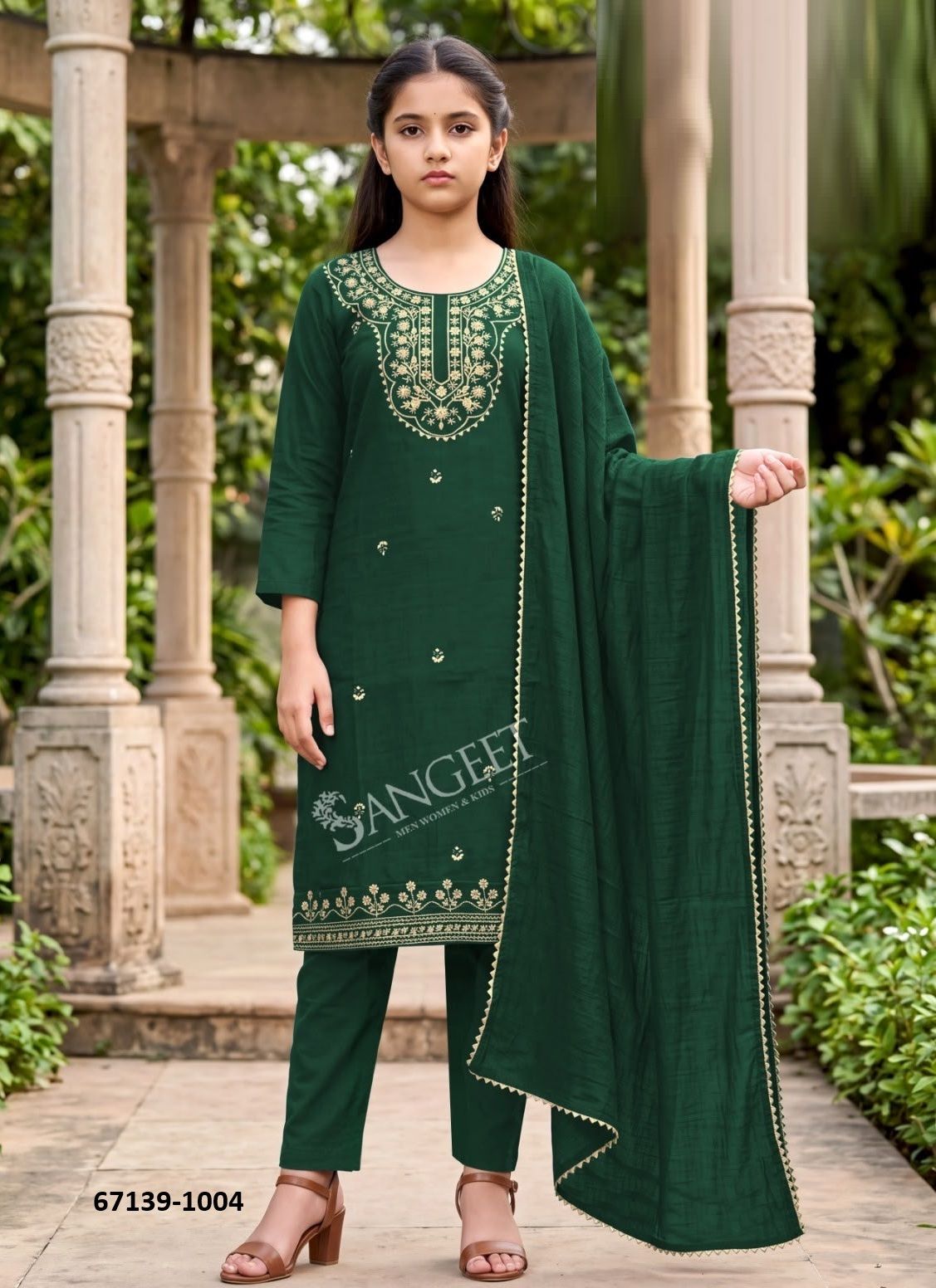 JANVI 3 - Catalog # 67139 (Set of 6 Readymade Salwar Suits) JANVI 3 - Catalog # 67139 (Set of 6 Readymade Salwar Suits)