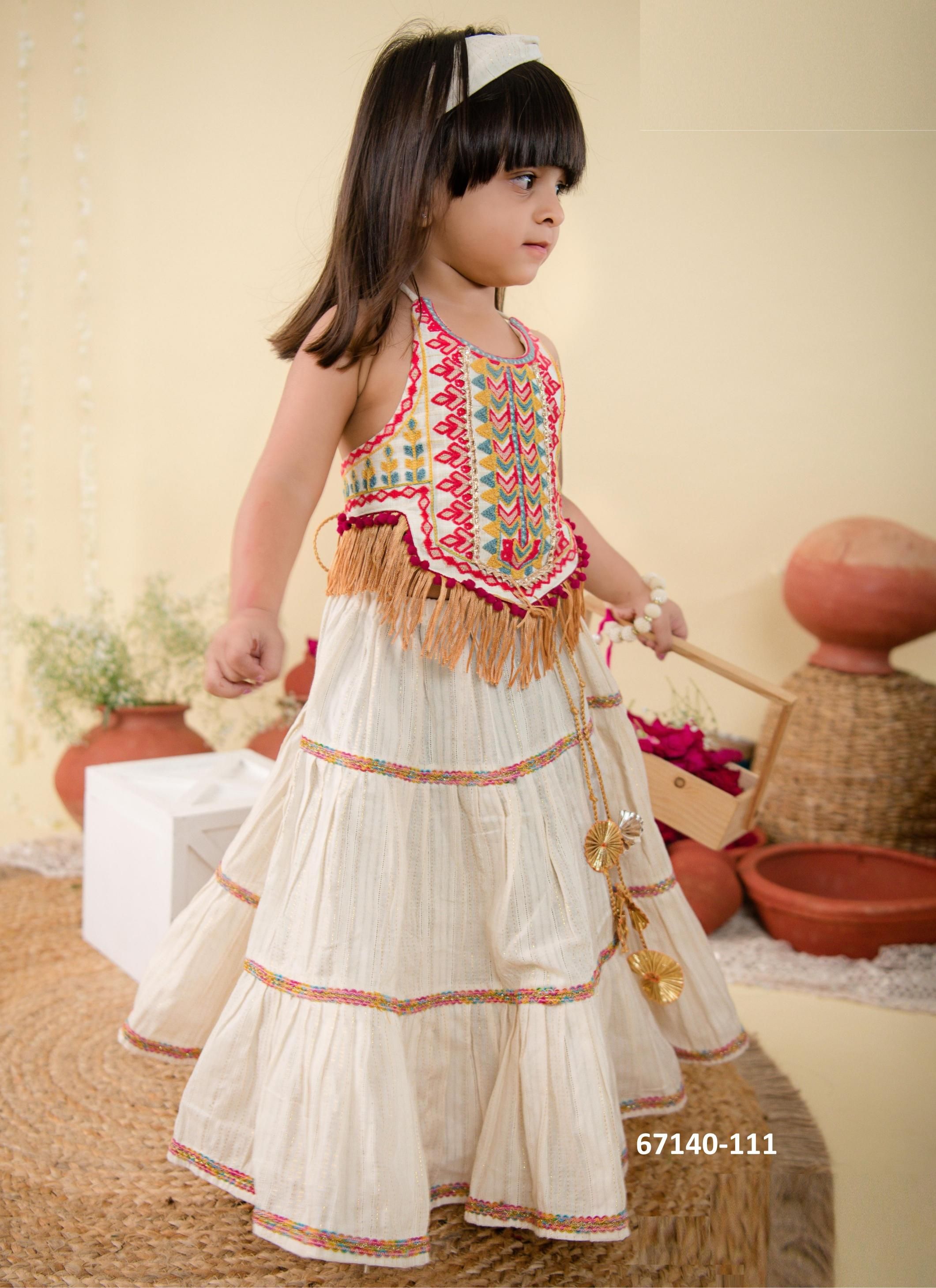 NAVRATRI SPECIAL KIDS LEHENGA CO-ORD SET 1 - Catalog # 67140 (Set of 8 Readymade Lehengas) NAVRATRI SPECIAL KIDS LEHENGA CO-ORD SET 1 - Catalog # 67140 (Set of 8 Readymade Lehengas)