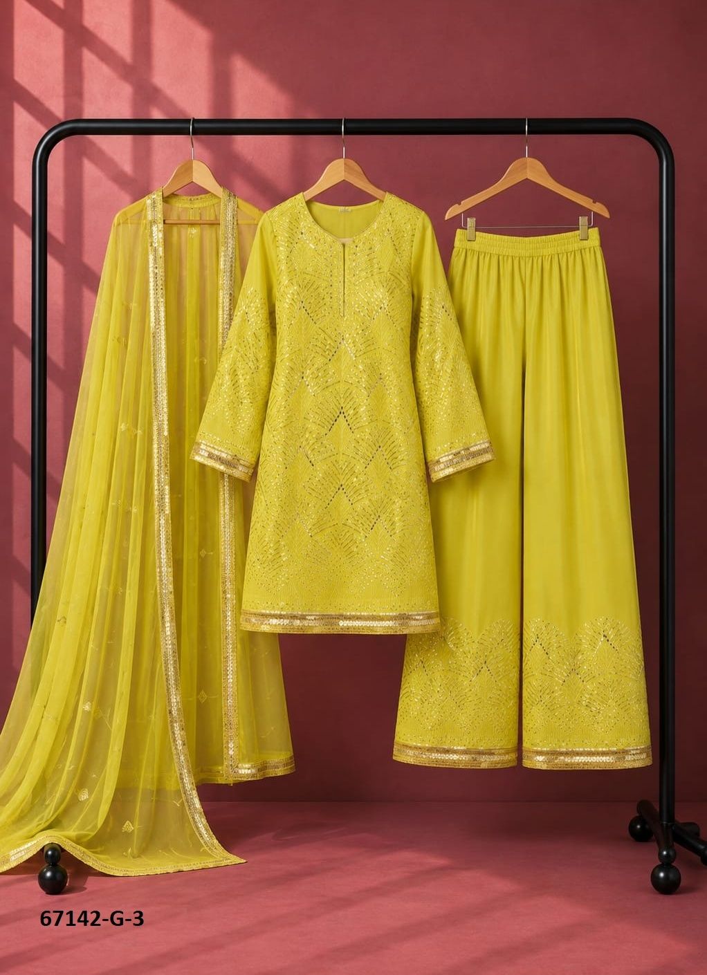DESIGN G1 - Catalog # 67142 (Set of 5 Readymade Salwar Suits) DESIGN G1 - Catalog # 67142 (Set of 5 Readymade Salwar Suits)
