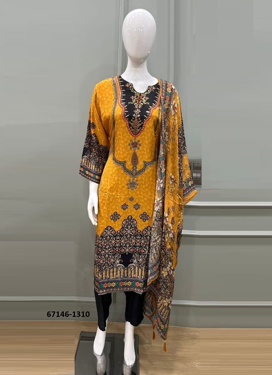 CALIBER - Catalog # 67146 (Set of 4 SIZE-SETS [Readymade Salwar Suits])