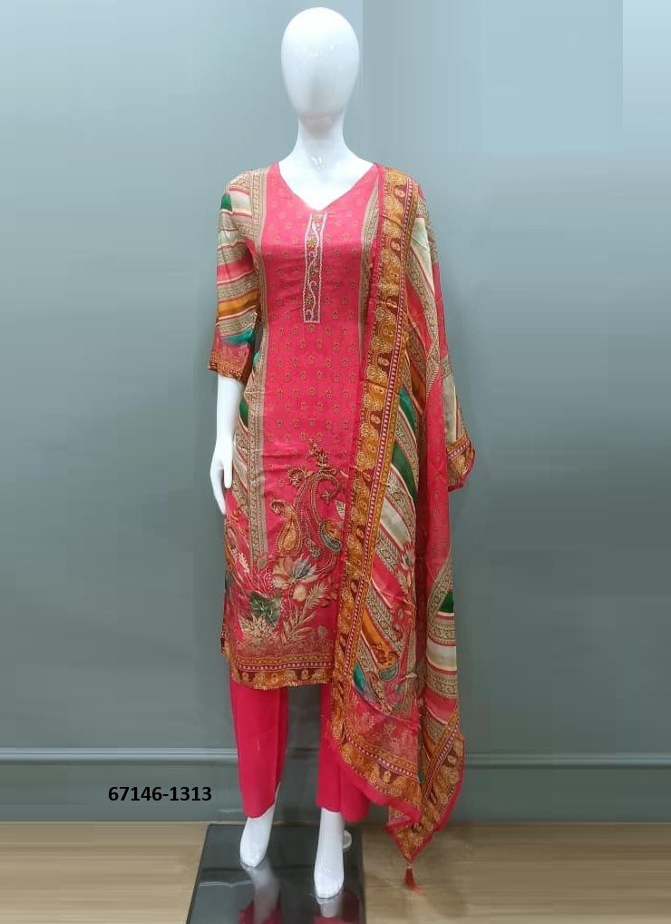 CALIBER - Catalog # 67146 (Set of 4 SIZE-SETS [Readymade Salwar Suits])