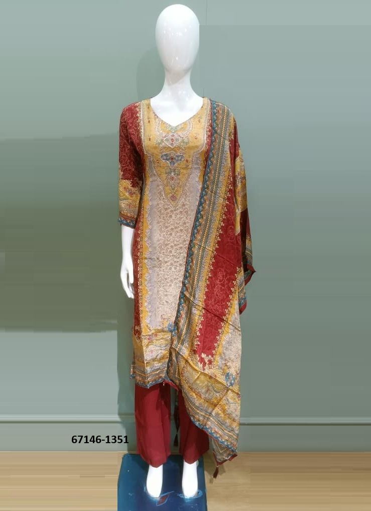 CALIBER - Catalog # 67146 (Set of 4 SIZE-SETS [Readymade Salwar Suits])