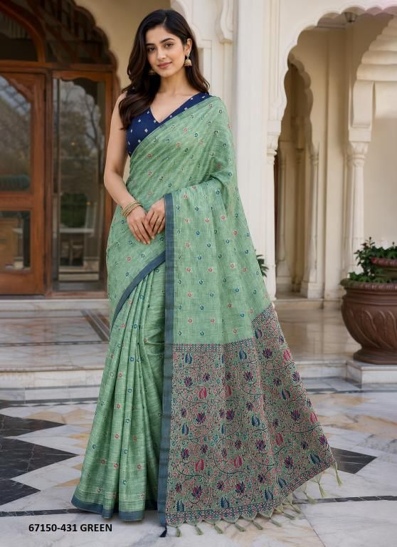 PATTERN 431 - Catalog # 67150 (Set of 4 Sarees) PATTERN 431 - Catalog # 67150 (Set of 4 Sarees)