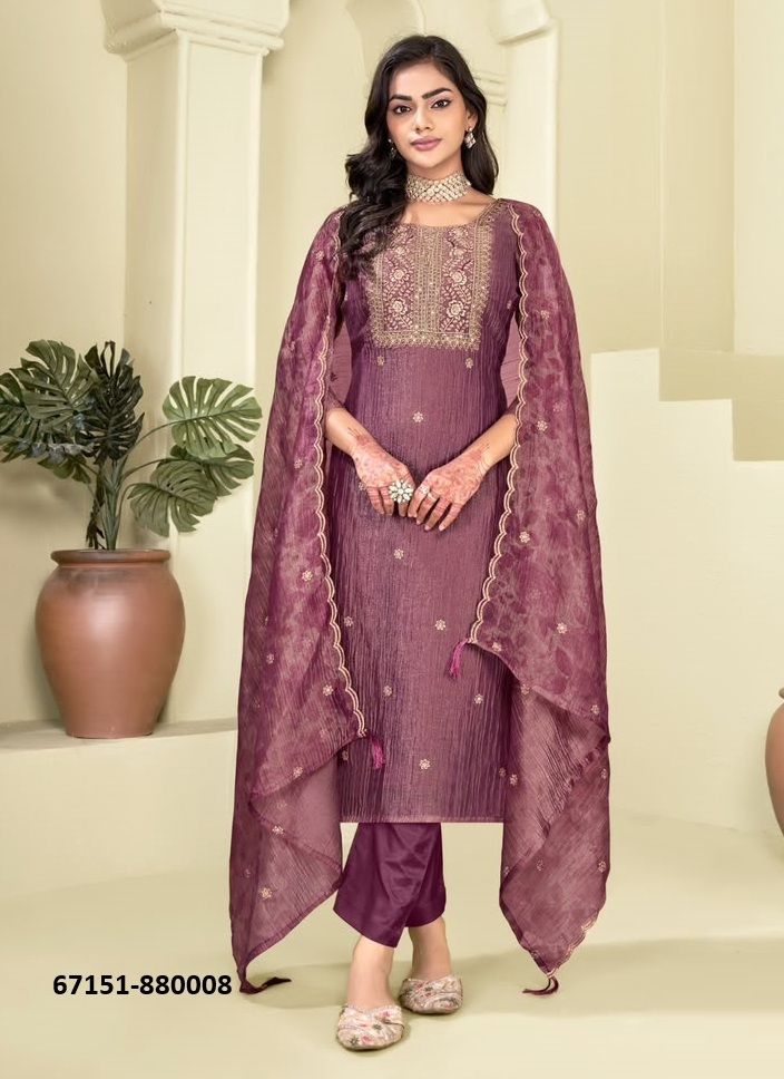 ALIFAA - Catalog # 67151 (Set of 10 Readymade Salwar Suits) ALIFAA - Catalog # 67151 (Set of 10 Readymade Salwar Suits)