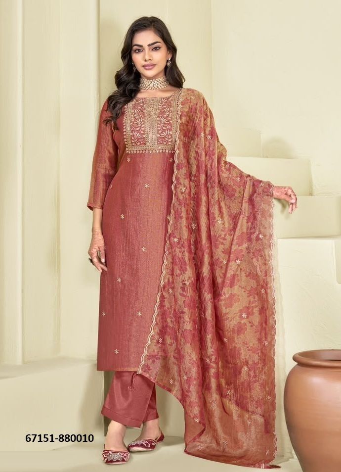 ALIFAA - Catalog # 67151 (Set of 10 Readymade Salwar Suits) ALIFAA - Catalog # 67151 (Set of 10 Readymade Salwar Suits)