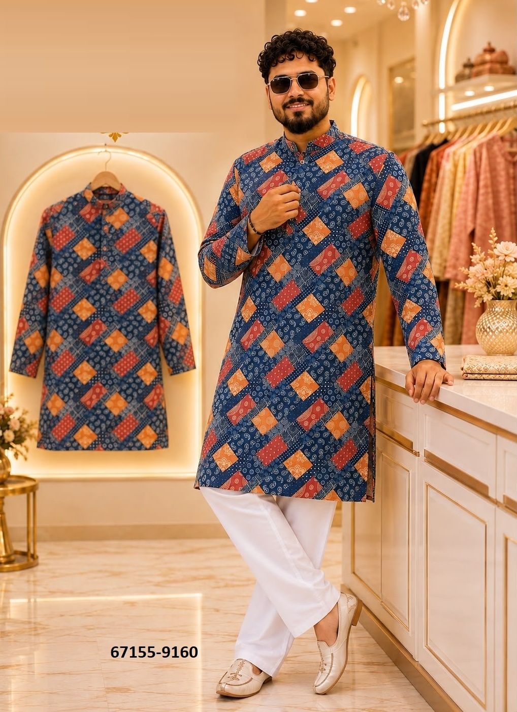 FESTIVE SPECIAL - Catalog # 67155 (Set of 5 Men's Ethnic Wear) FESTIVE SPECIAL - Catalog # 67155 (Set of 5 Men's Ethnic Wear)