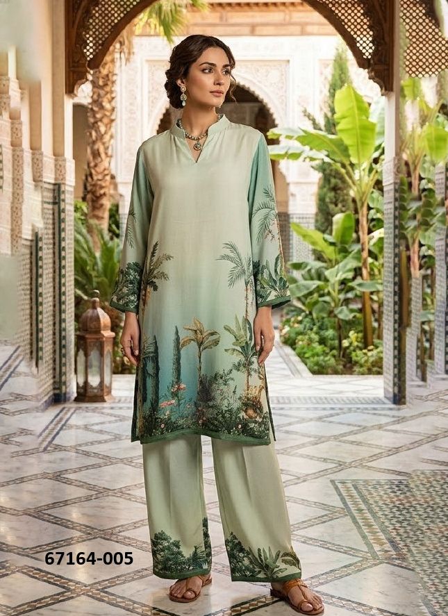 NATURAL TWILL CO-ORD SET 1 - Catalog # 67164 (Set of 5 Tops With Bottoms) NATURAL TWILL CO-ORD SET 1 - Catalog # 67164 (Set of 5 Tops With Bottoms)