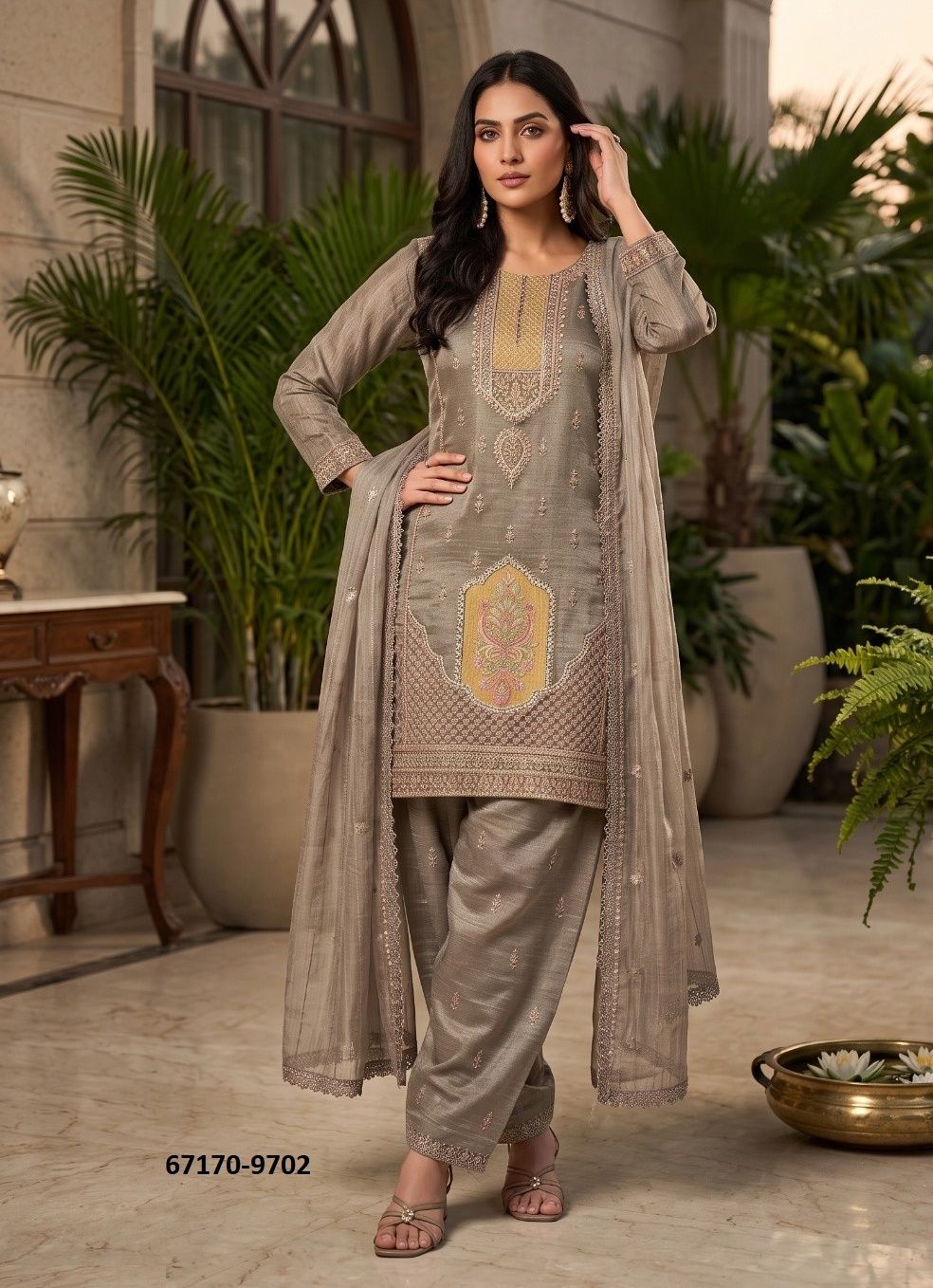 RADHIKA - Catalog # 67170 (Set of 3 Readymade Salwar Suits) RADHIKA - Catalog # 67170 (Set of 3 Readymade Salwar Suits)