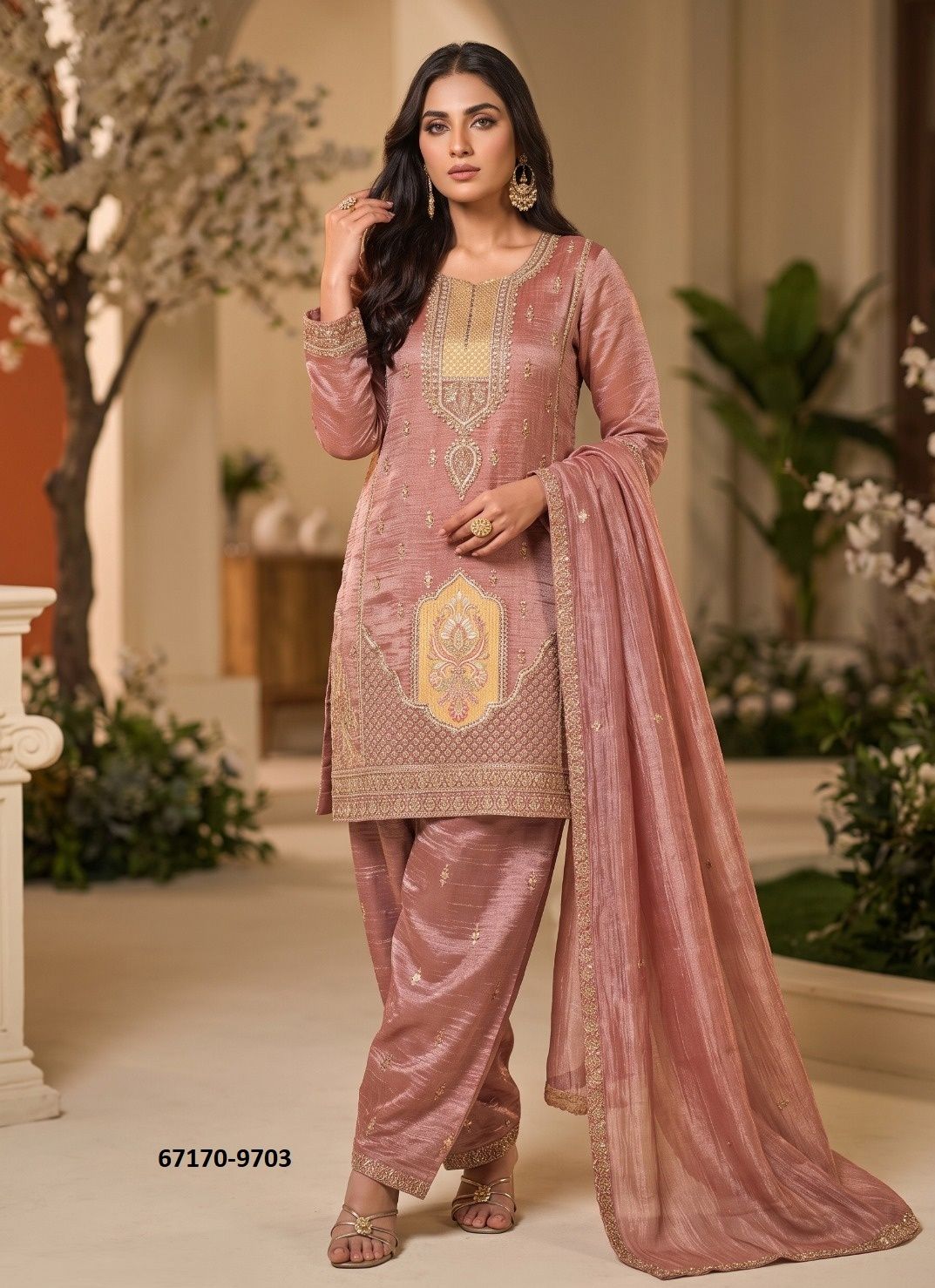 RADHIKA - Catalog # 67170 (Set of 3 Readymade Salwar Suits) RADHIKA - Catalog # 67170 (Set of 3 Readymade Salwar Suits)