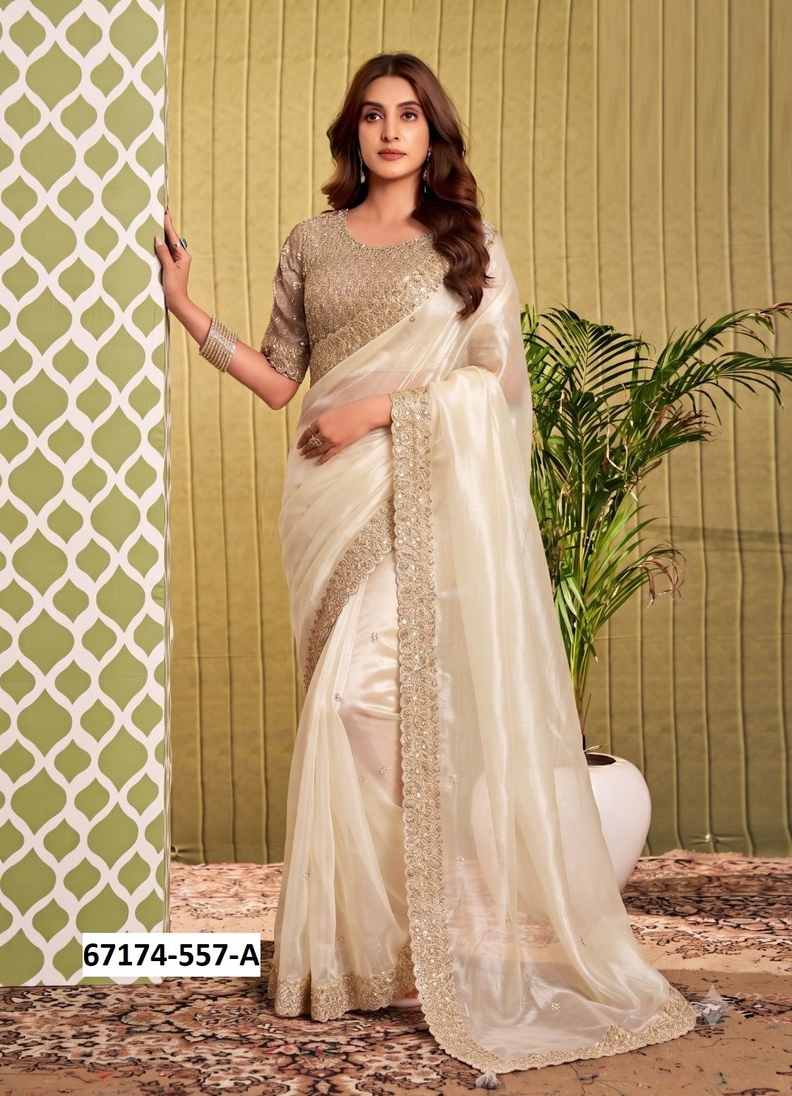 ROYAL QUEEN 5 - Catalog # 67174 (Set of 4 Sarees) ROYAL QUEEN 5 - Catalog # 67174 (Set of 4 Sarees)