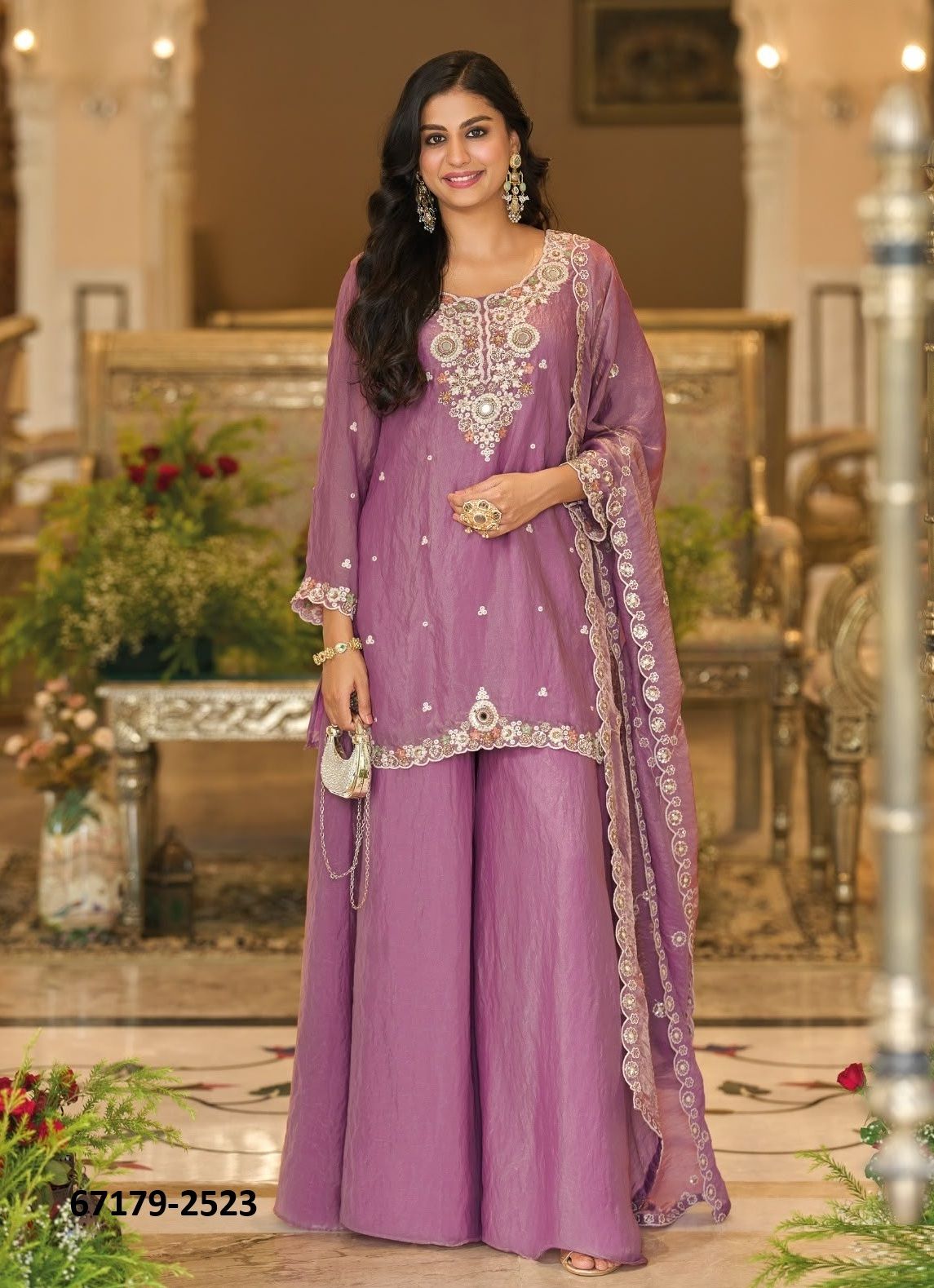 NOORANI - Catalog # 67179 (Set of 3 Readymade Salwar Suits)