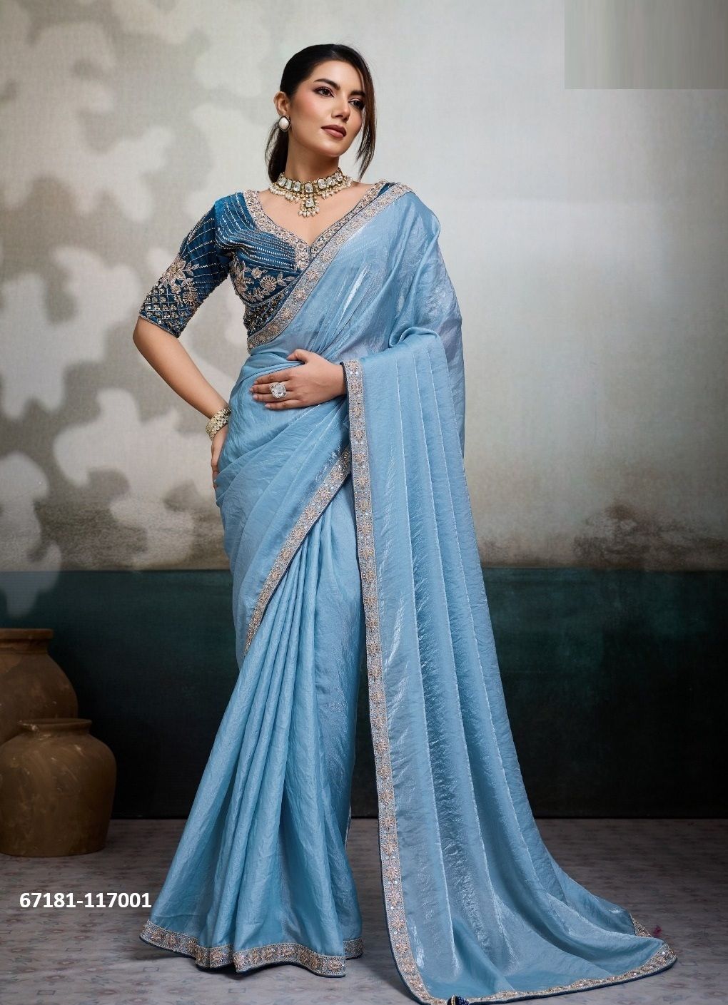 SOIREE - Catalog # 67181 (Set of 4 Sarees) SOIREE - Catalog # 67181 (Set of 4 Sarees)
