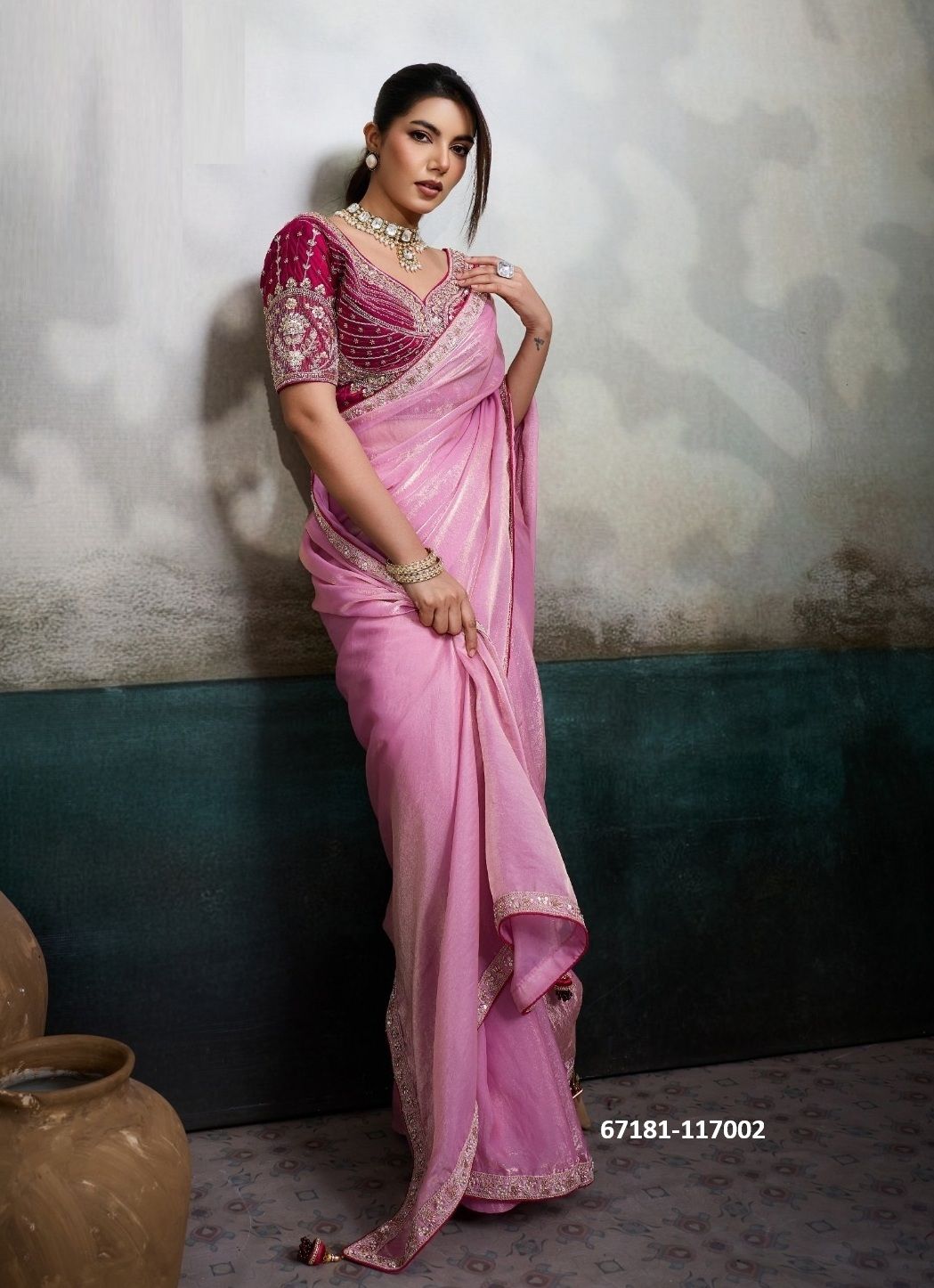 SOIREE - Catalog # 67181 (Set of 4 Sarees) SOIREE - Catalog # 67181 (Set of 4 Sarees)