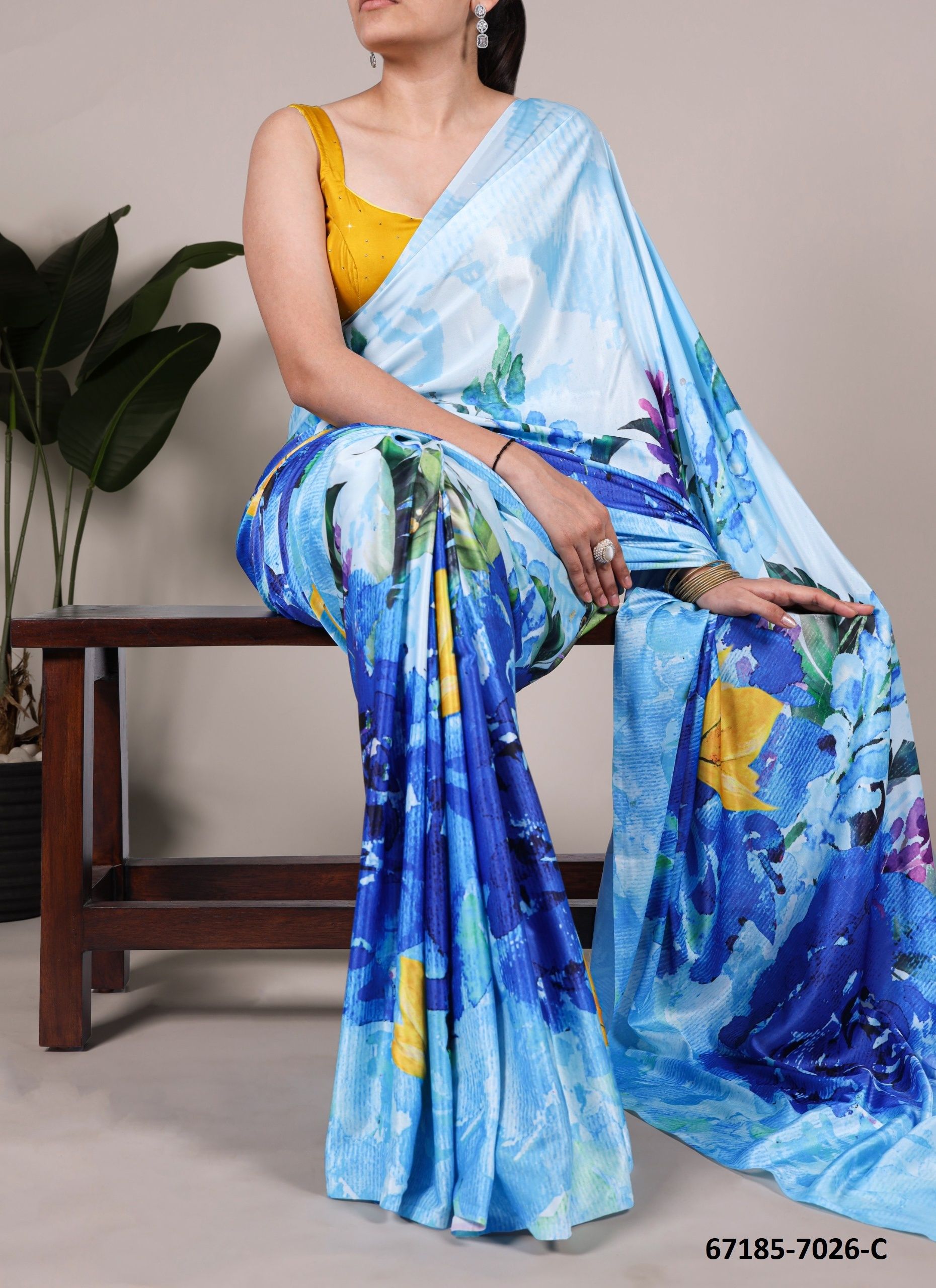 MIKELI 7026 - Catalog # 67185 (Set of 3 Sarees) MIKELI 7026 - Catalog # 67185 (Set of 3 Sarees)