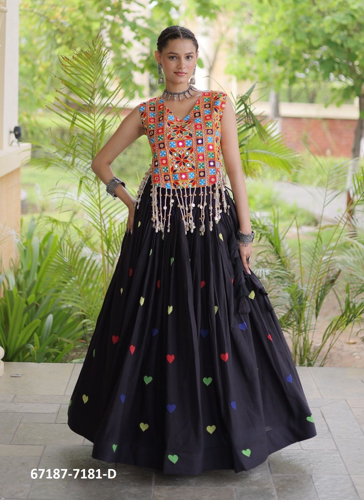 DESIGN 7181 - Catalog # 67187 (Set of 8 Readymade Lehengas) DESIGN 7181 - Catalog # 67187 (Set of 8 Readymade Lehengas)