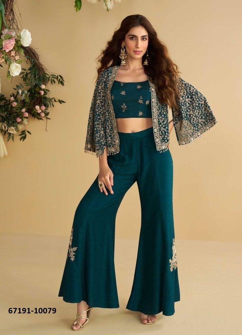 NITYA - Catalog # 67191 (Set of 3 Indo-Western Outfits)