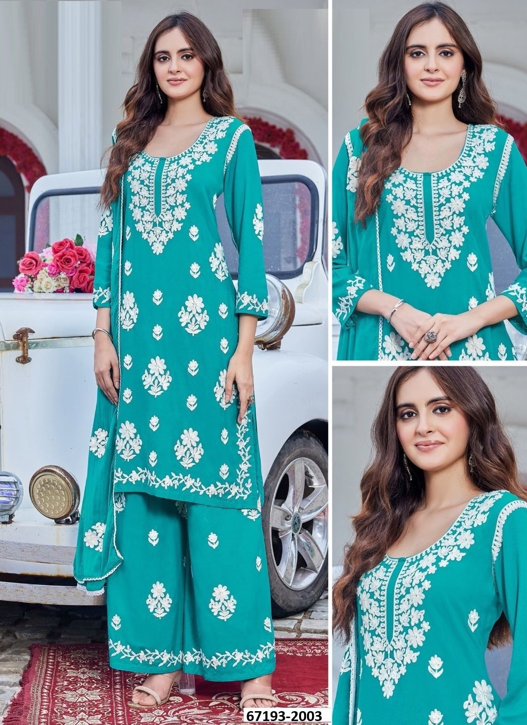 ASHIYA - Catalog # 67193 (Set of 28 SIZE-SETS [Readymade Salwar Suits])
