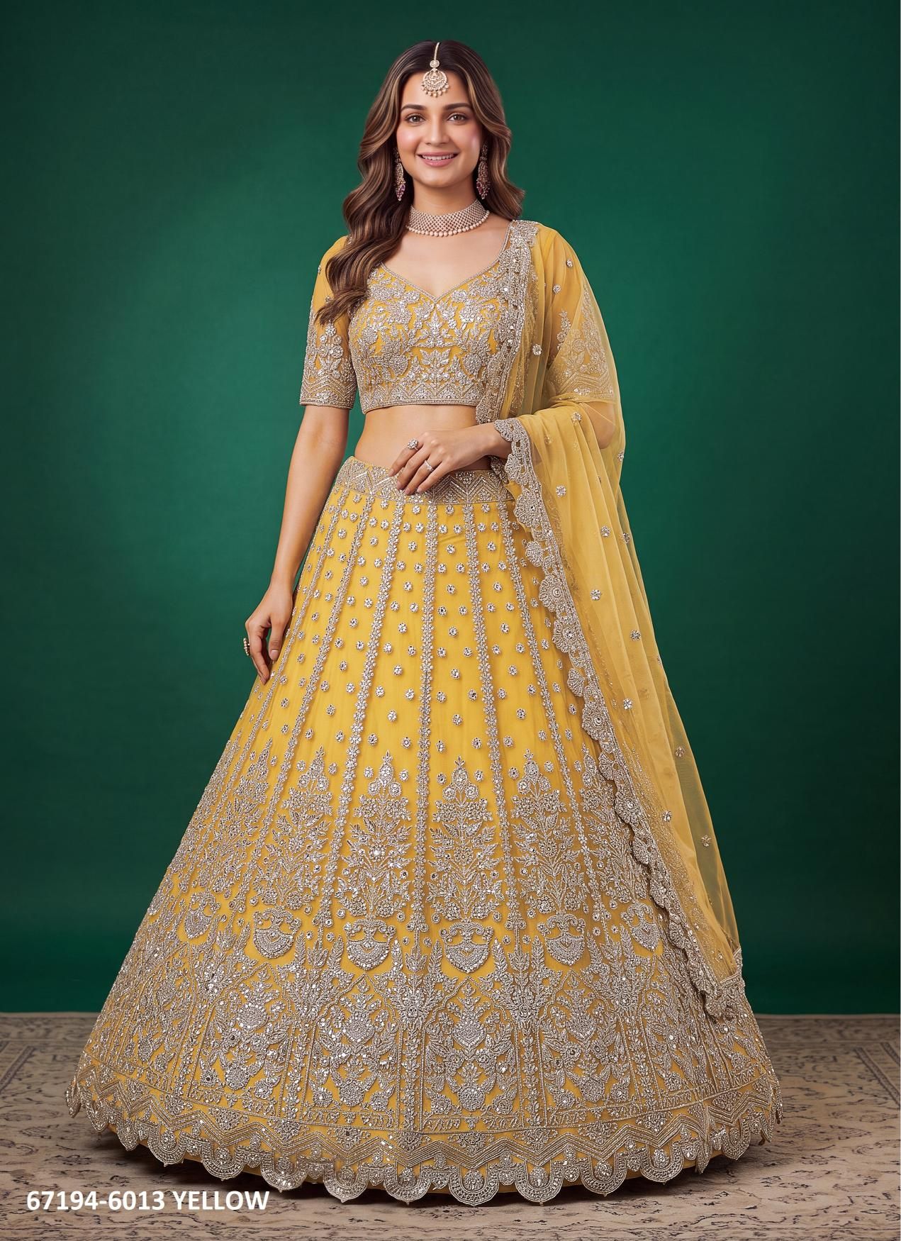 VOLUME 37 - Catalog # 67194 (Set of 6 Semi-Stitched Lehengas) VOLUME 37 - Catalog # 67194 (Set of 6 Semi-Stitched Lehengas)