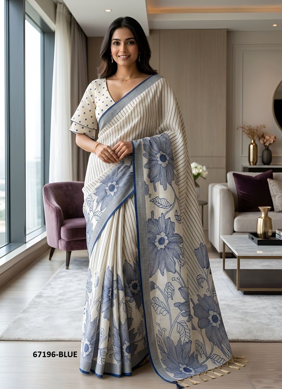 SUJAL - Catalog # 67196 (Set of 6 Sarees)