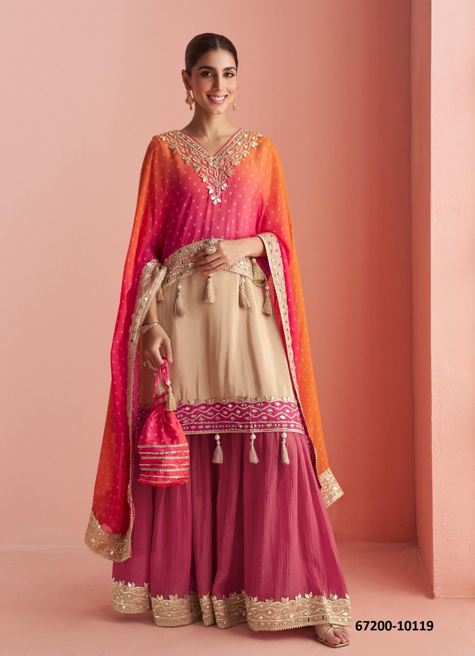 KAVERI - Catalog # 67200 (Set of 2 Indo-Western Outfits) KAVERI - Catalog # 67200 (Set of 2 Indo-Western Outfits)
