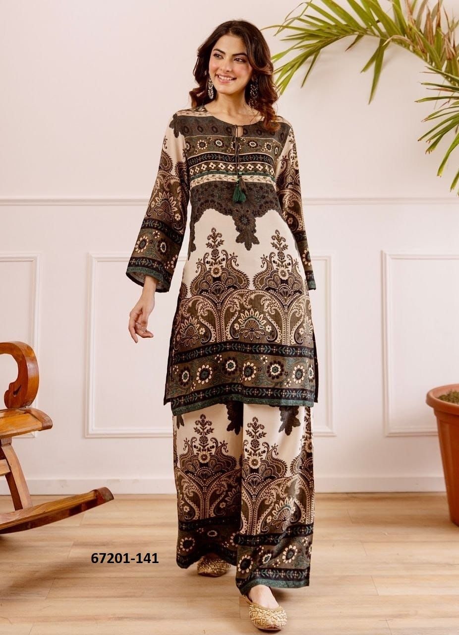 VASUDHA - Catalog # 67201 (Set of 2 Tops With Bottoms) VASUDHA - Catalog # 67201 (Set of 2 Tops With Bottoms)