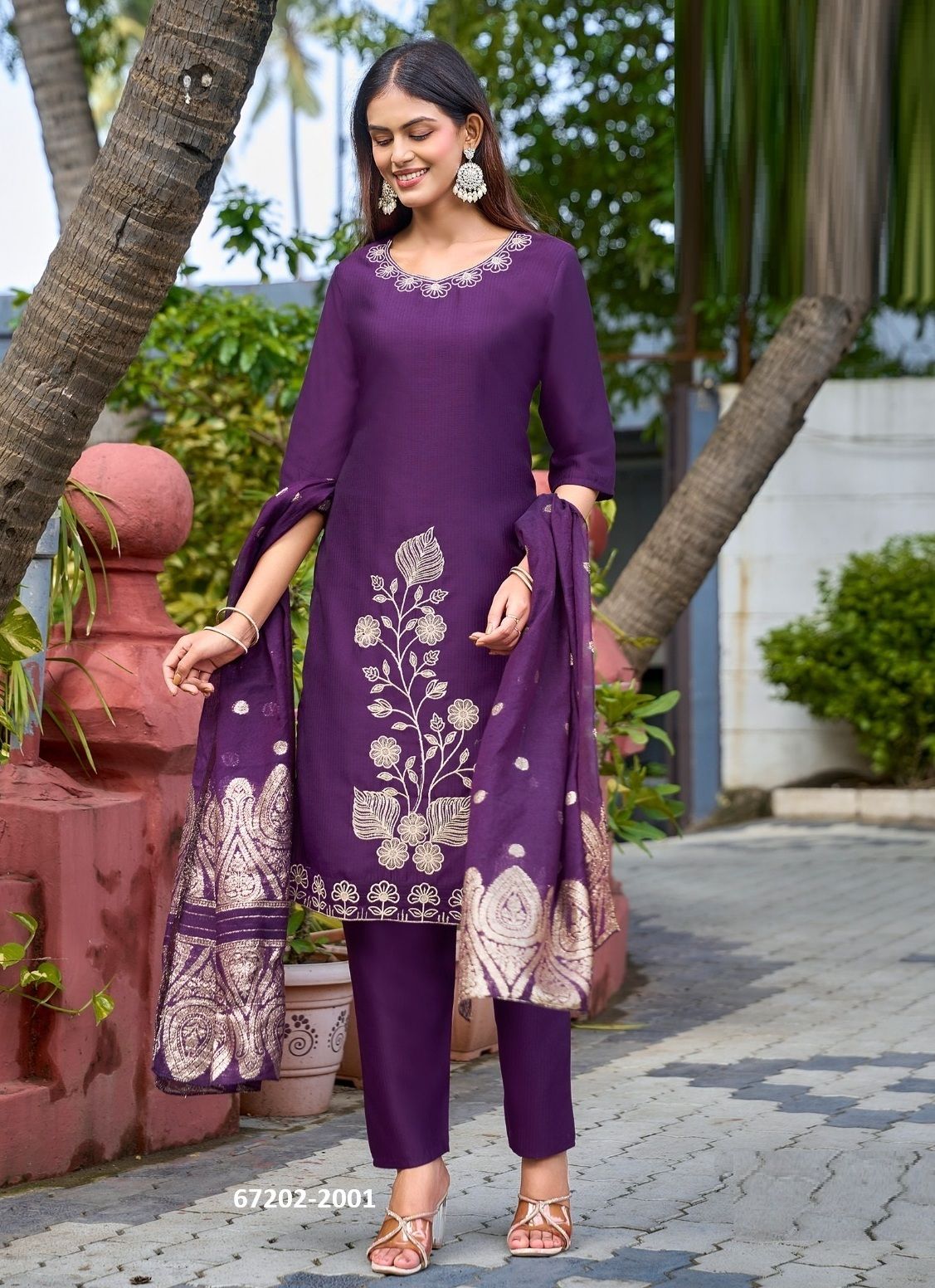 HEER 2 - Catalog # 67202 (Set of 8 Readymade Salwar Suits) HEER 2 - Catalog # 67202 (Set of 8 Readymade Salwar Suits)