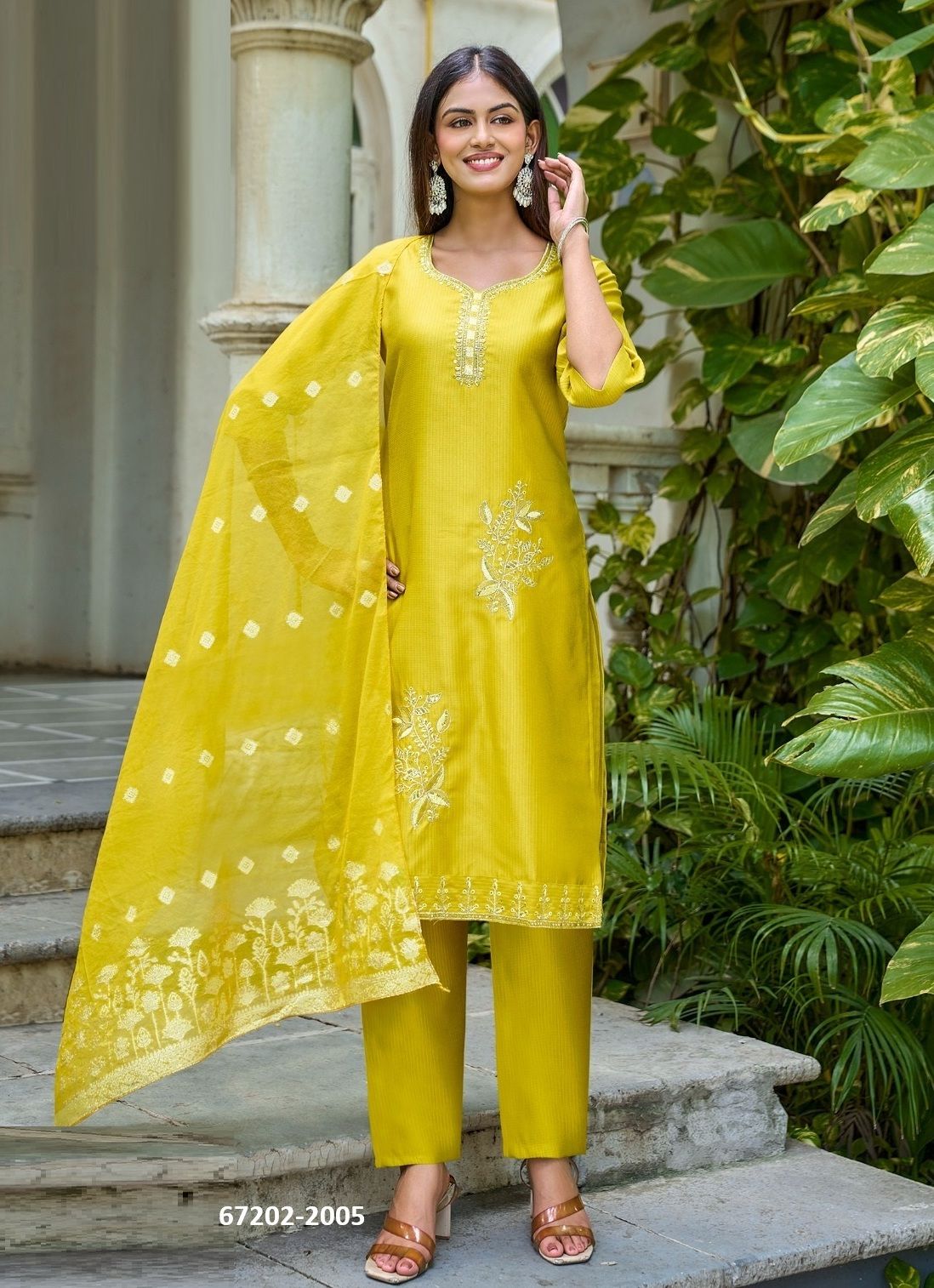HEER 2 - Catalog # 67202 (Set of 8 Readymade Salwar Suits) HEER 2 - Catalog # 67202 (Set of 8 Readymade Salwar Suits)