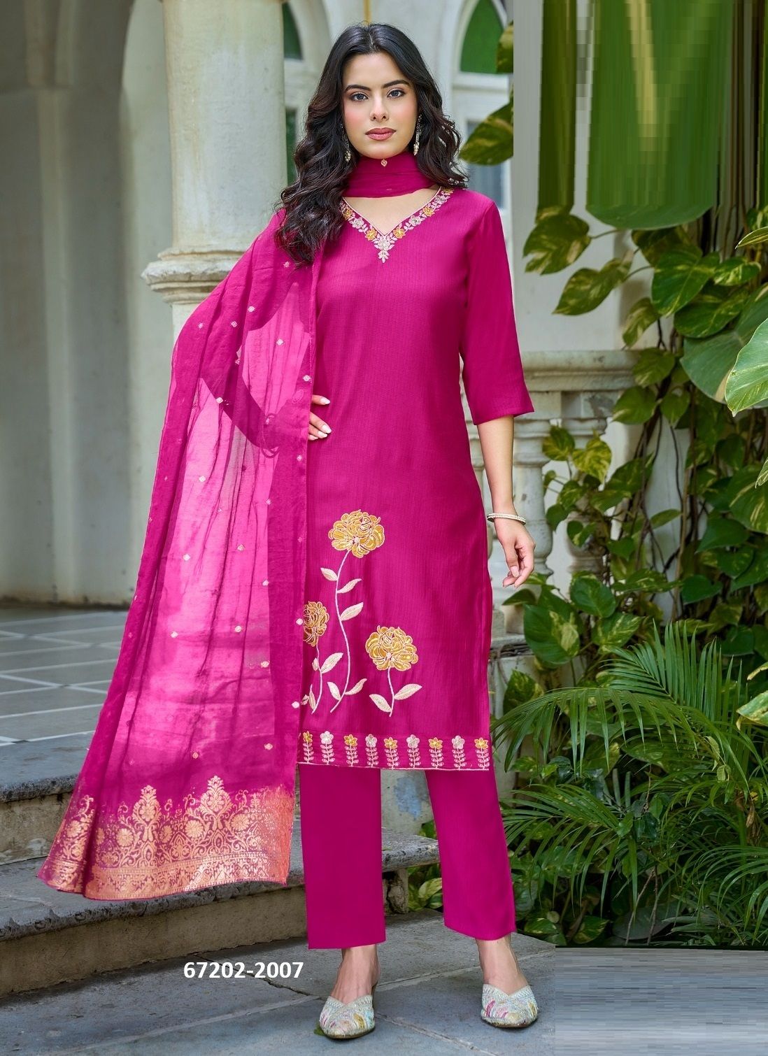 HEER 2 - Catalog # 67202 (Set of 8 Readymade Salwar Suits) HEER 2 - Catalog # 67202 (Set of 8 Readymade Salwar Suits)