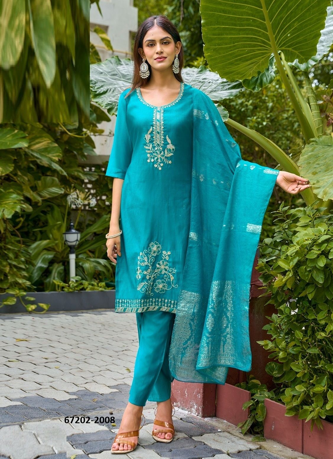 HEER 2 - Catalog # 67202 (Set of 8 Readymade Salwar Suits) HEER 2 - Catalog # 67202 (Set of 8 Readymade Salwar Suits)