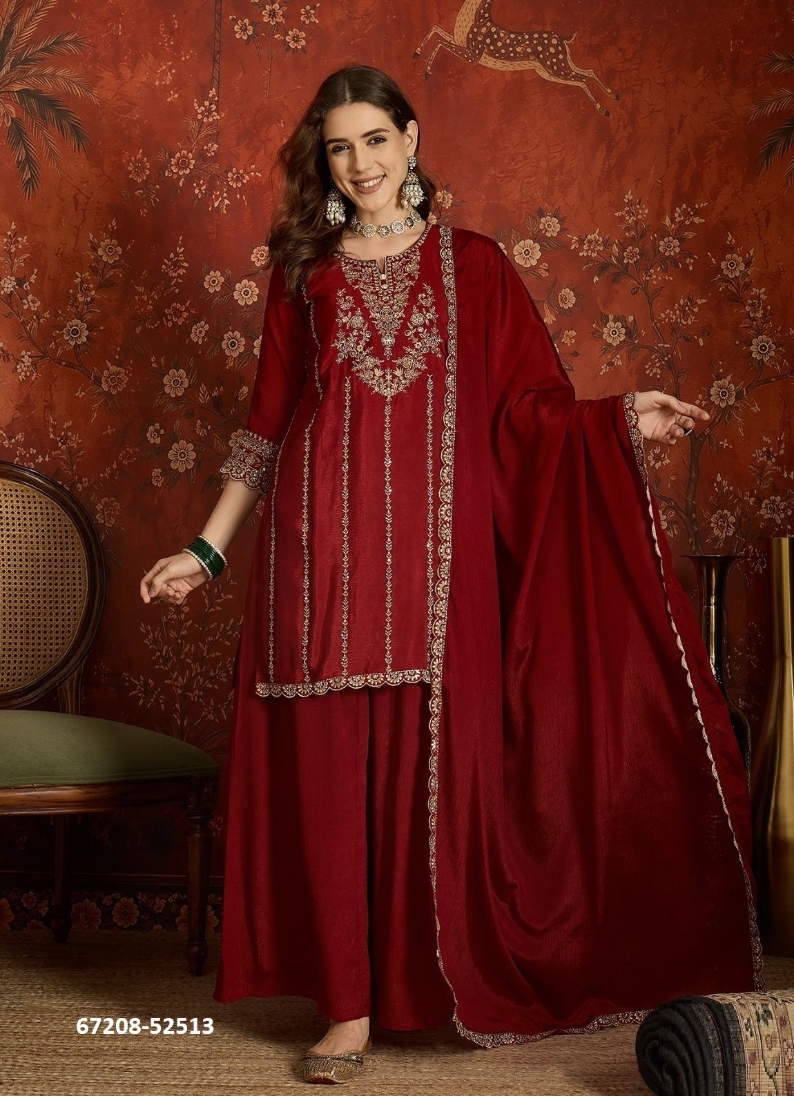 SUSHMITHA - Catalog # 67208 (Set of 9 Readymade Salwar Suits) SUSHMITHA - Catalog # 67208 (Set of 9 Readymade Salwar Suits)