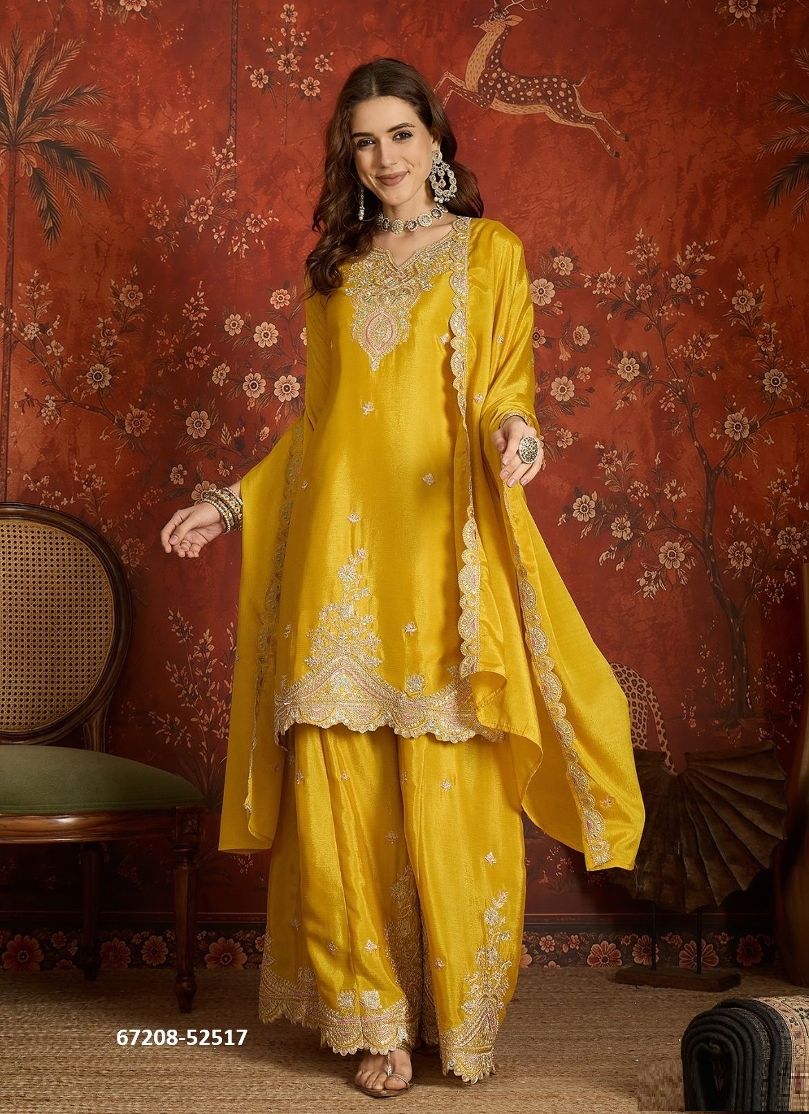 SUSHMITHA - Catalog # 67208 (Set of 9 Readymade Salwar Suits) SUSHMITHA - Catalog # 67208 (Set of 9 Readymade Salwar Suits)