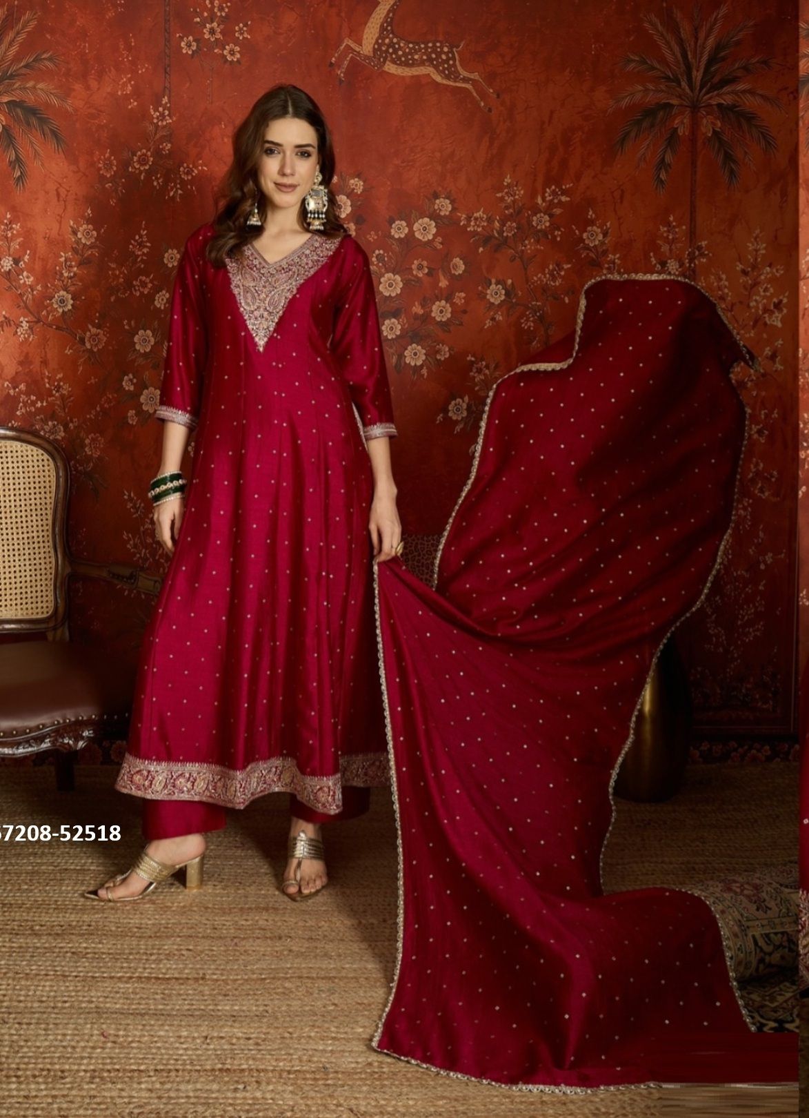 SUSHMITHA - Catalog # 67208 (Set of 9 Readymade Salwar Suits) SUSHMITHA - Catalog # 67208 (Set of 9 Readymade Salwar Suits)