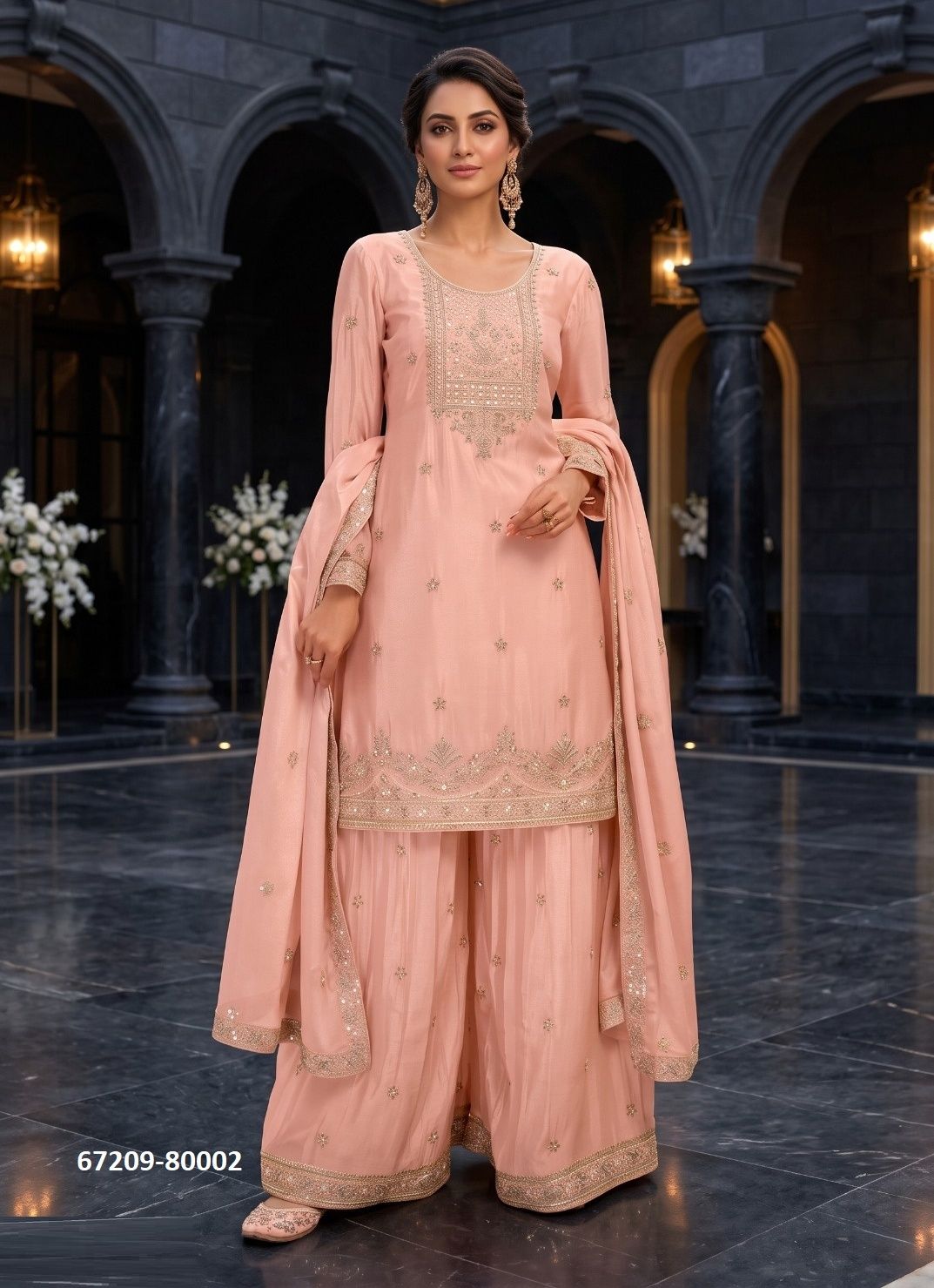 SHIKHA - Catalog # 67209 (Set of 3 Readymade Salwar Suits) SHIKHA - Catalog # 67209 (Set of 3 Readymade Salwar Suits)