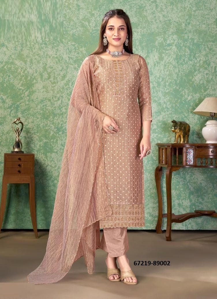FARAH - Catalog # 67219 (Set of 8 Readymade Salwar Suits) FARAH - Catalog # 67219 (Set of 8 Readymade Salwar Suits)