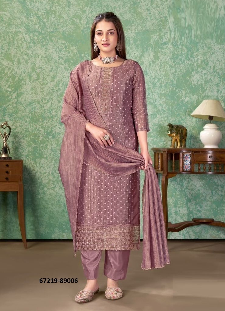 FARAH - Catalog # 67219 (Set of 8 Readymade Salwar Suits) FARAH - Catalog # 67219 (Set of 8 Readymade Salwar Suits)